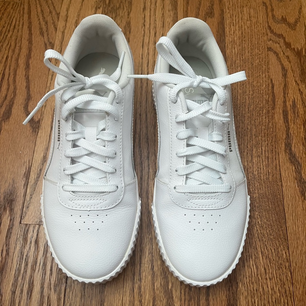 Size 9 Puma White Sneakers